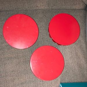 Small cake stands (3)